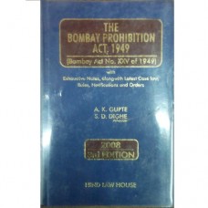 Bombay Prohibition Act, 1949 - Mahavir Law House(MLH)